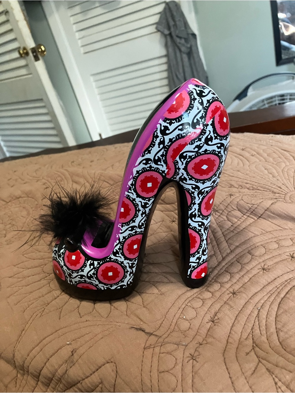 Art Deco High Heel Money Piggy Bank